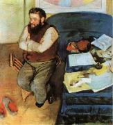 Edgar Degas The Portrait of Martelli china oil painting reproduction